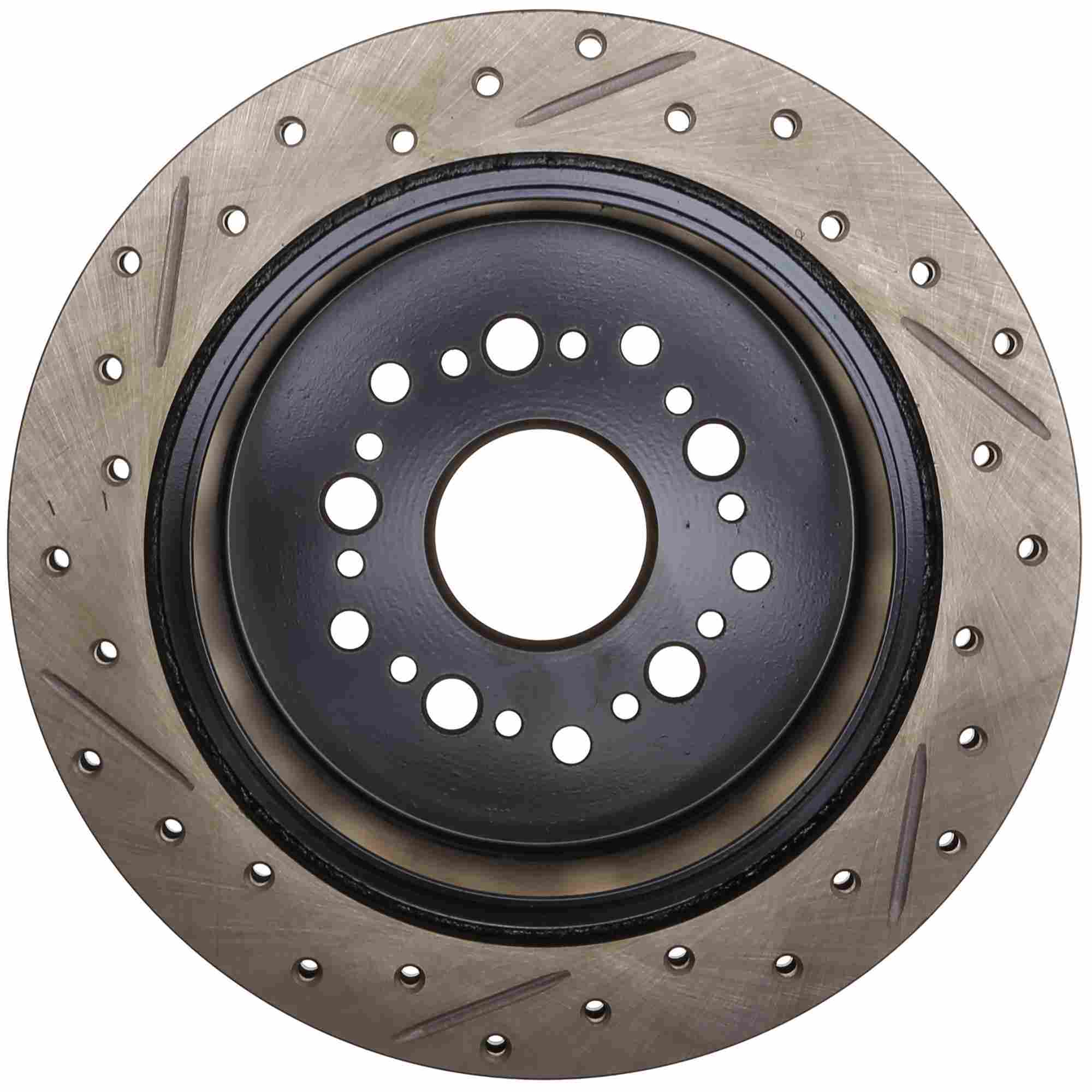 StopTech Slotted & Drilled Sport Brake Rotor 127.44082L
