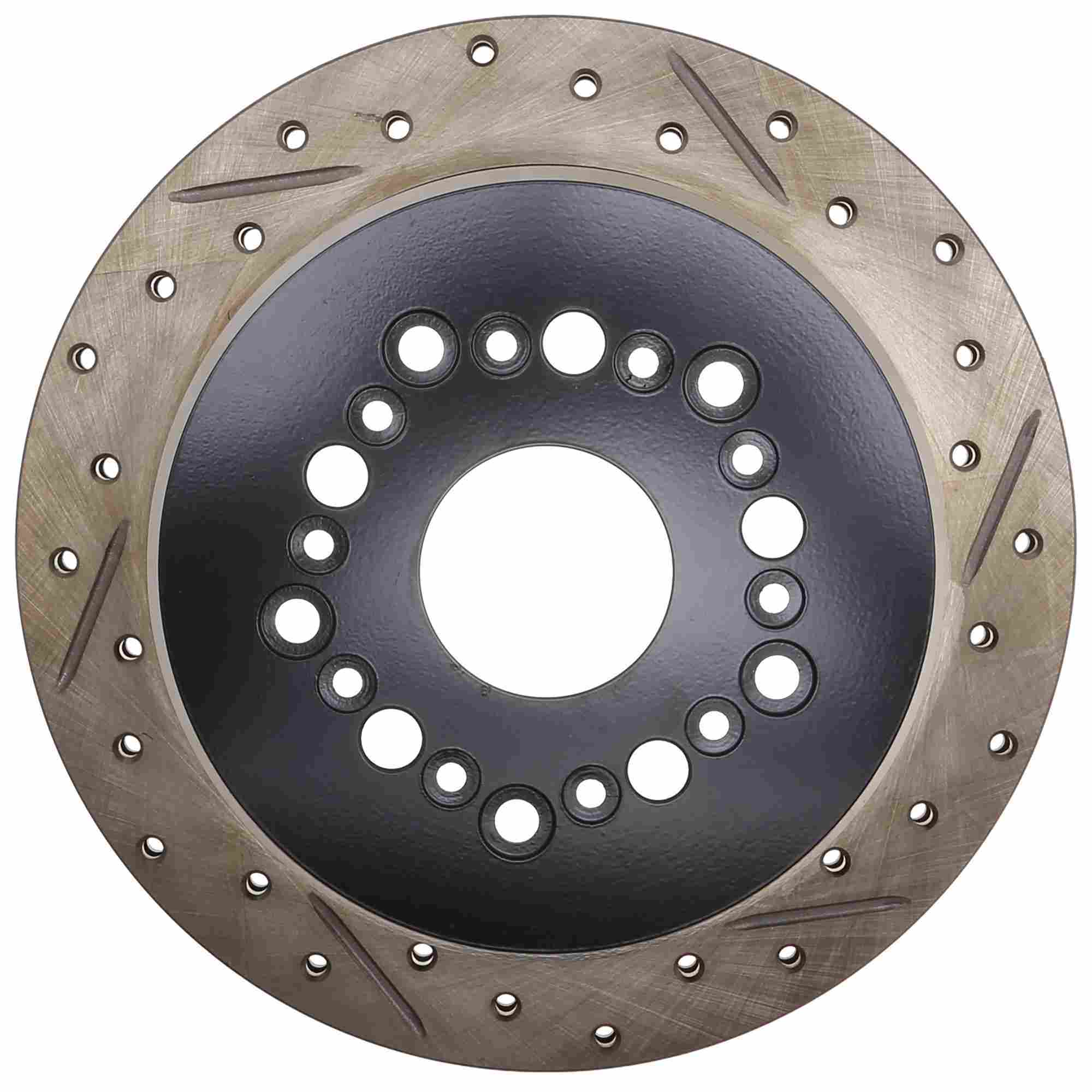 StopTech Slotted & Drilled Sport Brake Rotor 127.44082L