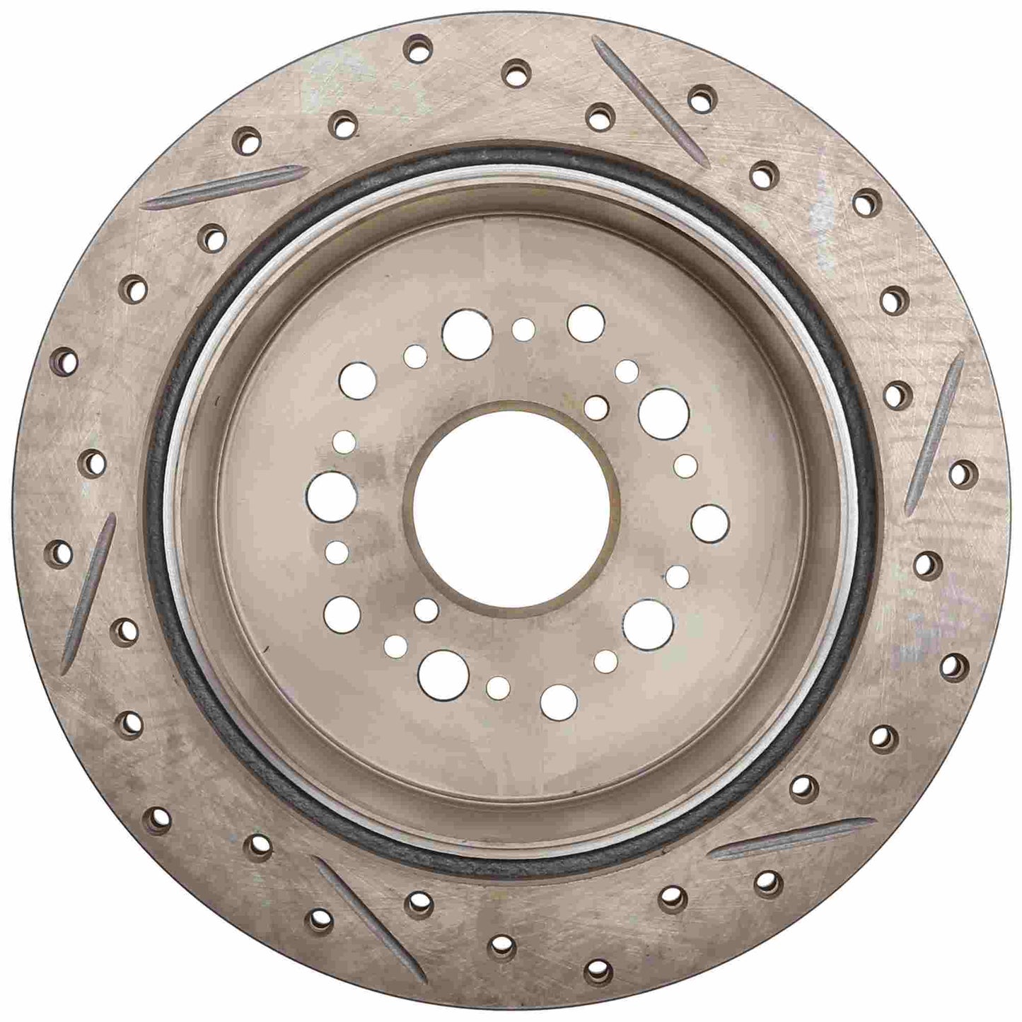 StopTech Slotted & Drilled Sport Brake Rotor 127.44082R