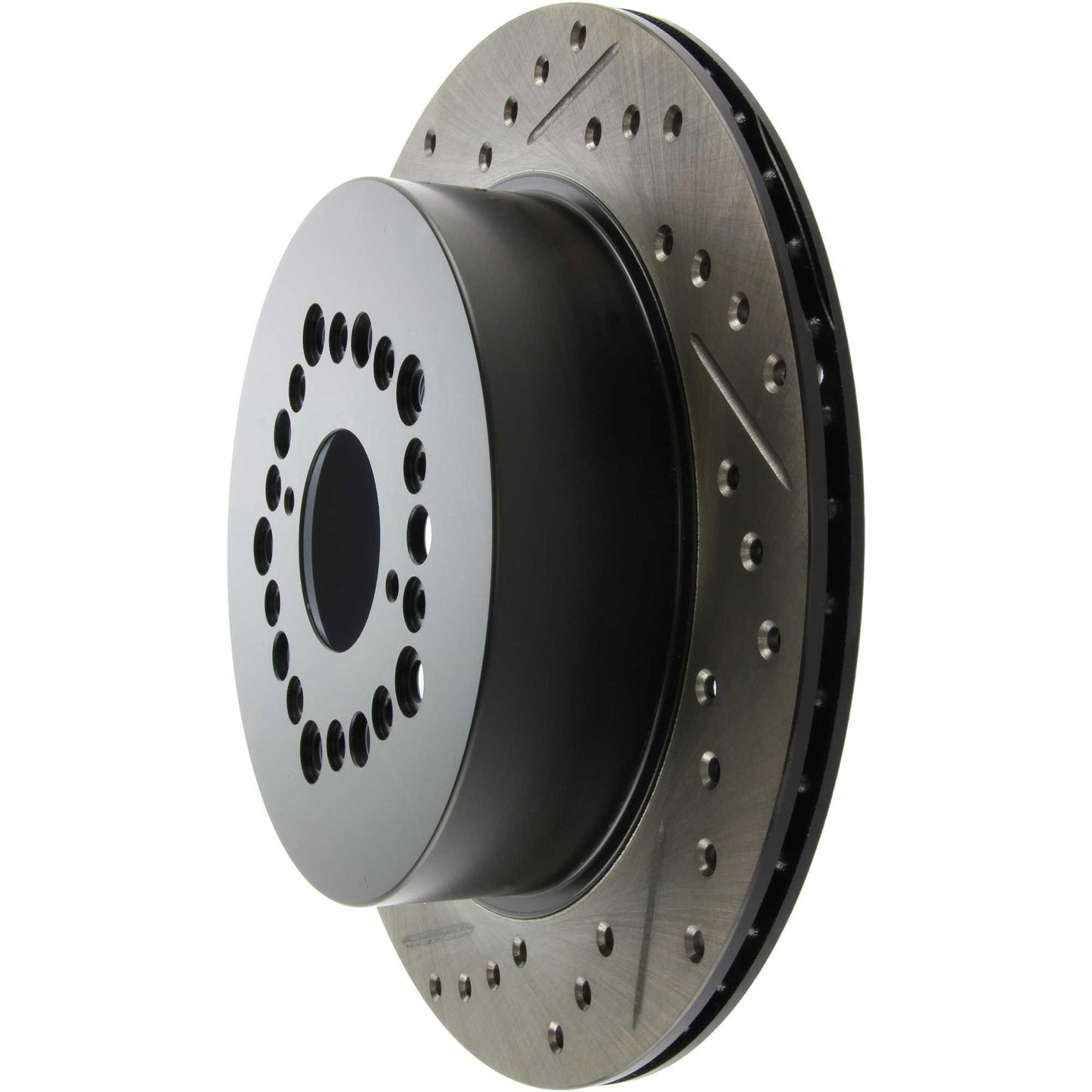 StopTech Sport Cryo Drilled/Slotted Brake Rotor; Rear Right