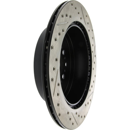 StopTech Sport Cryo Drilled/Slotted Brake Rotor; Rear Right
