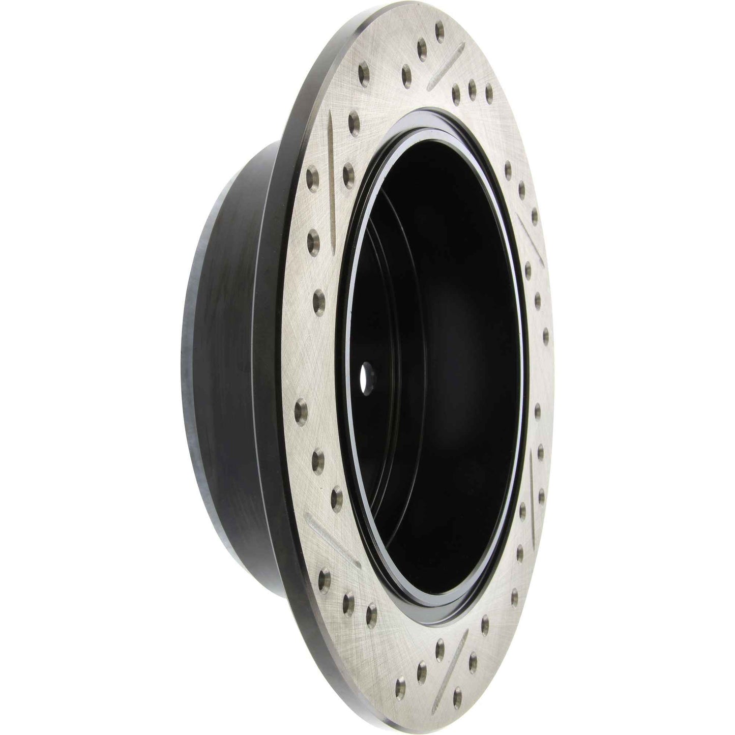 StopTech Sport Drilled/Slotted Brake Rotor; Rear Left