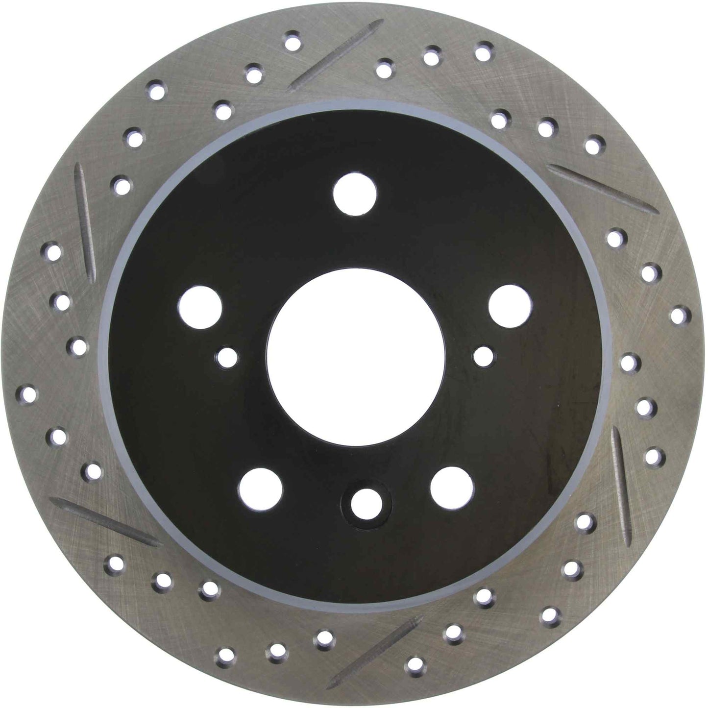 StopTech Sport Drilled/Slotted Brake Rotor; Rear Right