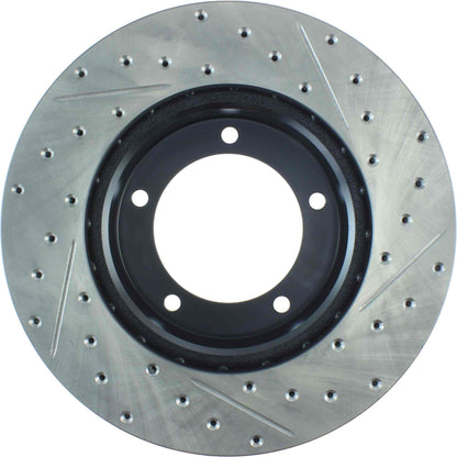 StopTech Sport Drilled & Slotted Brake Rotor Front Right 127.44086R