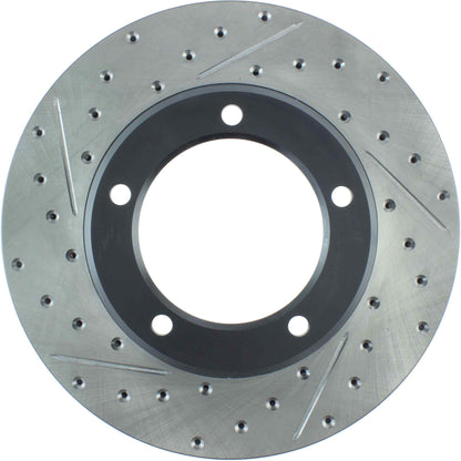 StopTech Sport Drilled & Slotted Brake Rotor Front Right 127.44086R