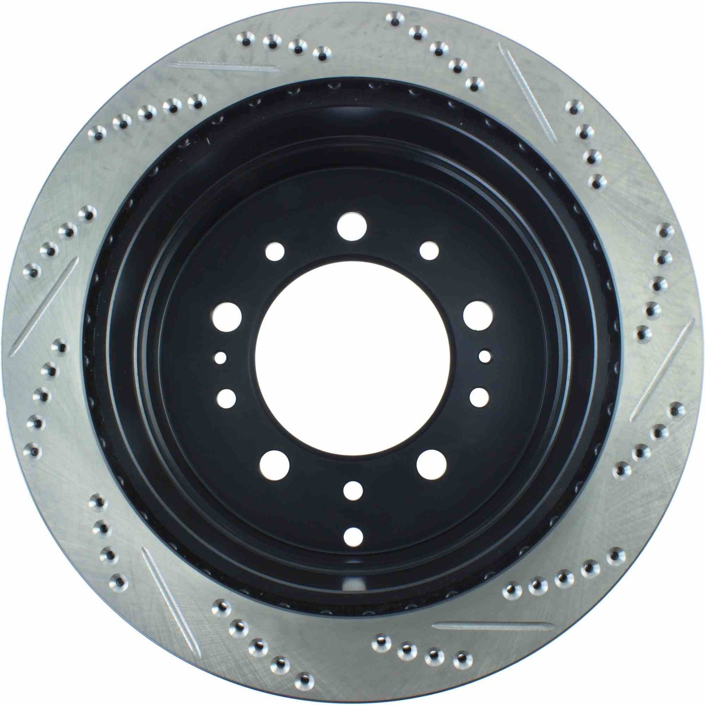 StopTech Sport Cryo Drilled/Slotted Brake Rotor; Rear Right