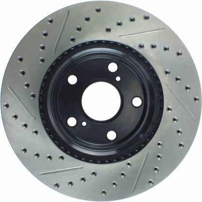 StopTech Sportstop Cryo Drilled & Slotted Rotor - Front Left 127.44088CL