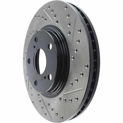 StopTech Sportstop Cryo Drilled & Slotted Rotor - Front Left 127.44088CL