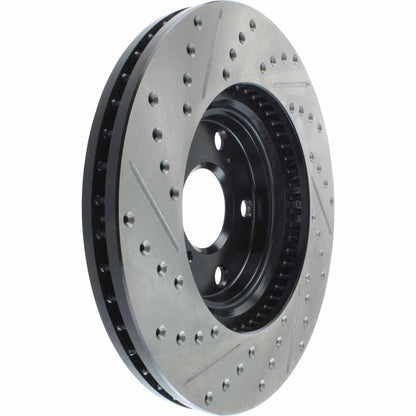 StopTech Sportstop Cryo Drilled & Slotted Rotor - Front Left 127.44088CL