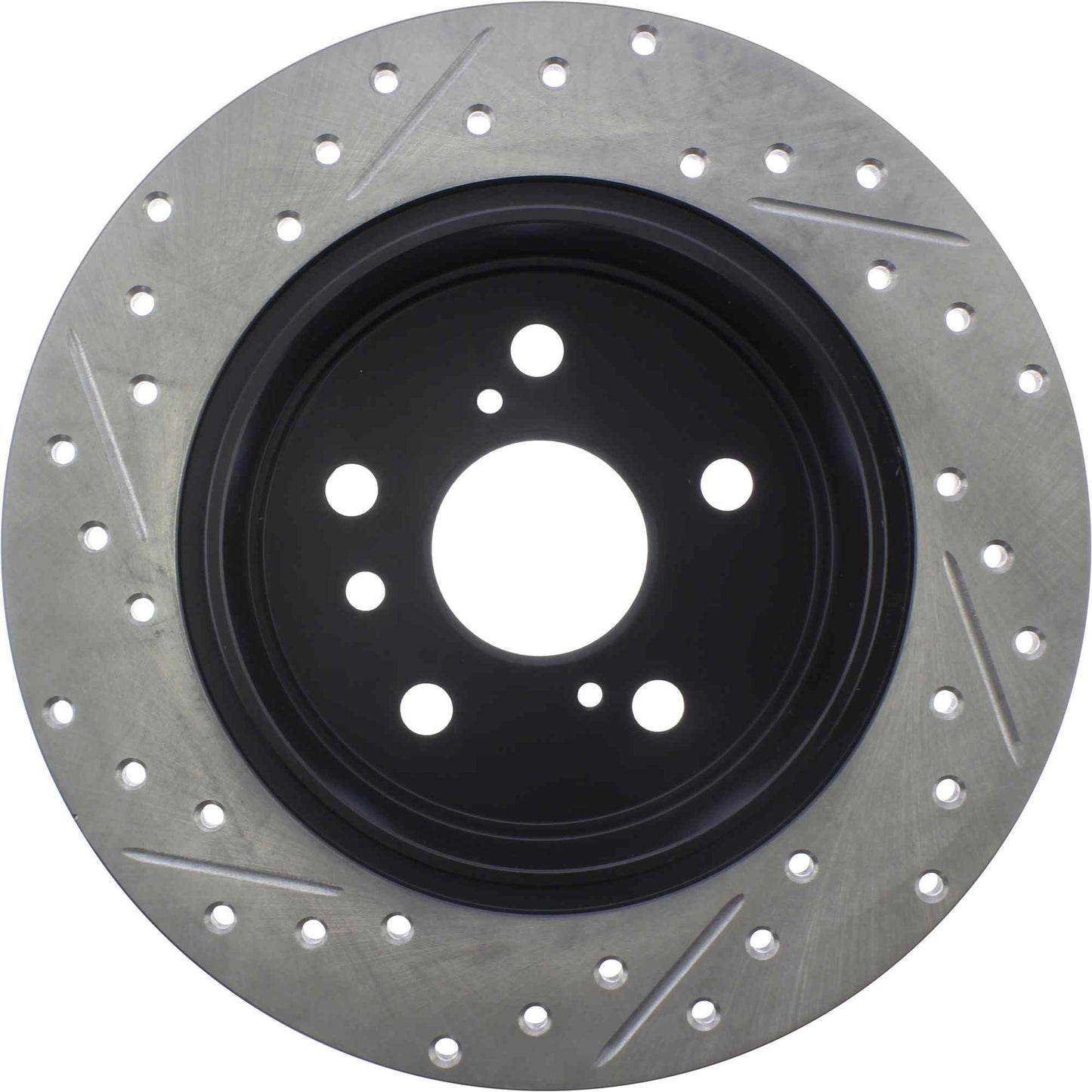 StopTech  Sport Drilled/Slotted Brake Rotor; Rear Left