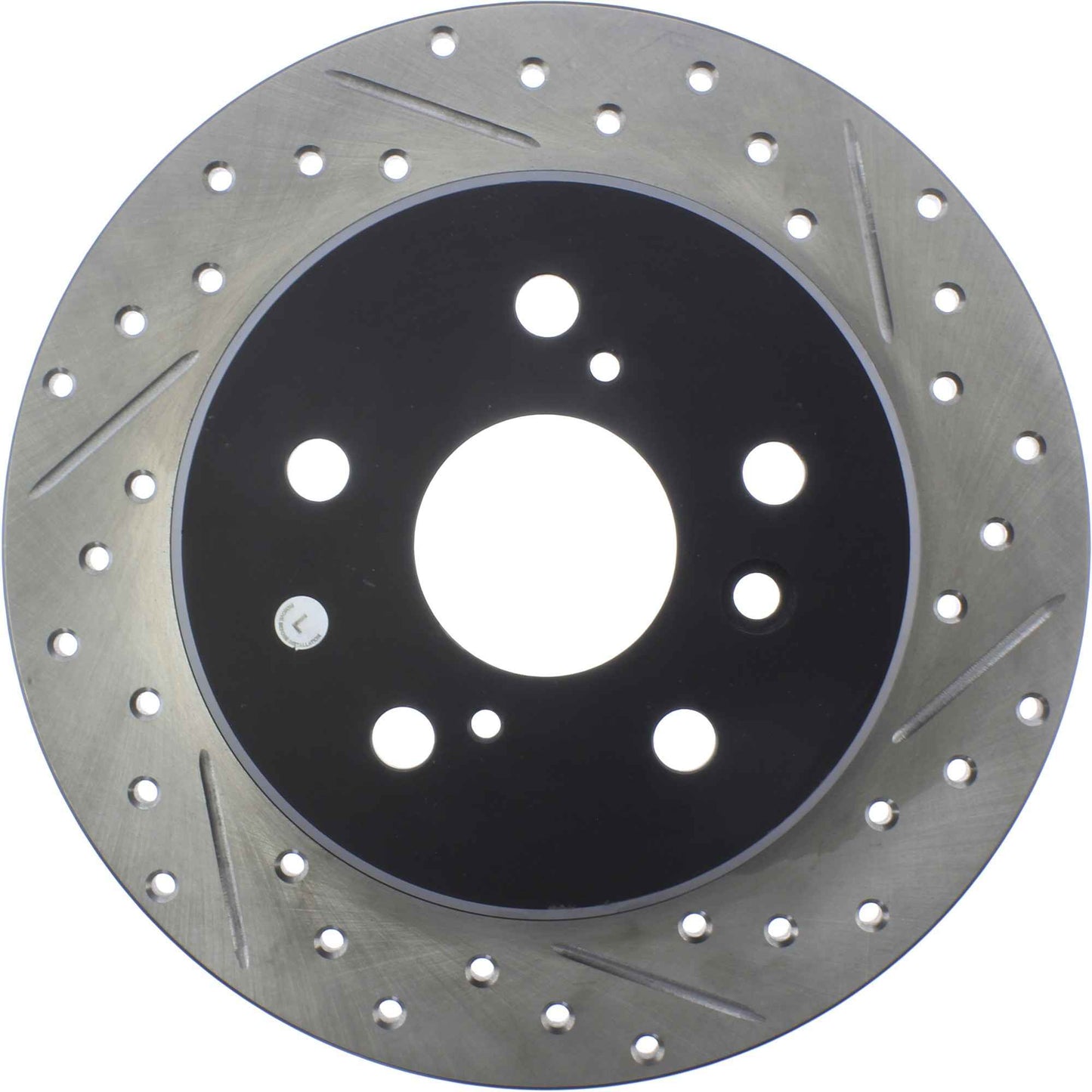 StopTech  Sport Drilled/Slotted Brake Rotor; Rear Left