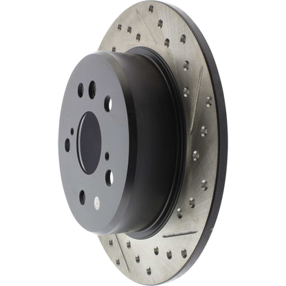StopTech  Sport Drilled/Slotted Brake Rotor; Rear Left