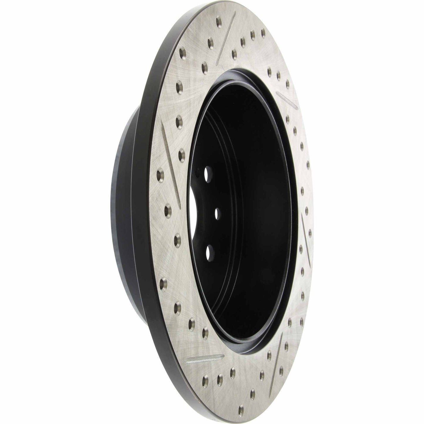 StopTech Sport Drilled/Slotted Brake Rotor; Rear Left