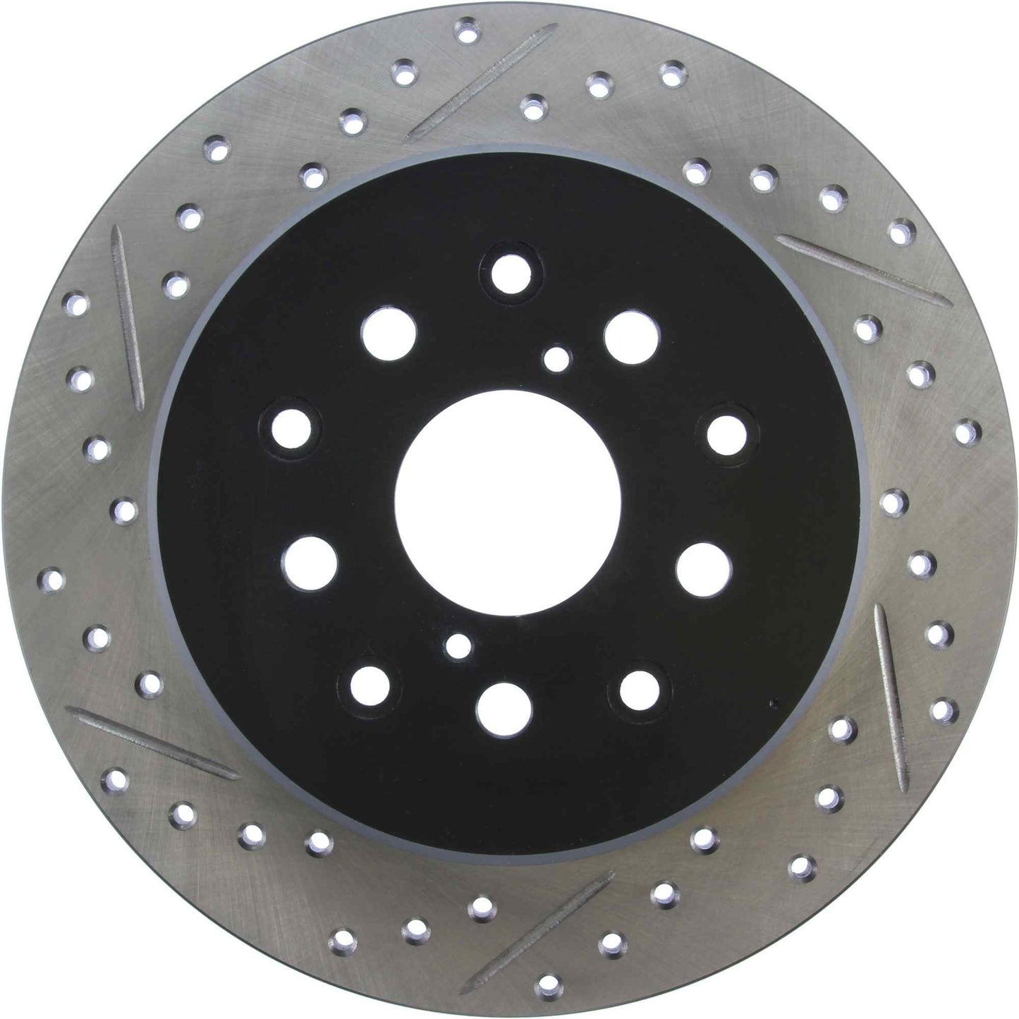 StopTech Sport Drilled/Slotted Brake Rotor; Rear Right