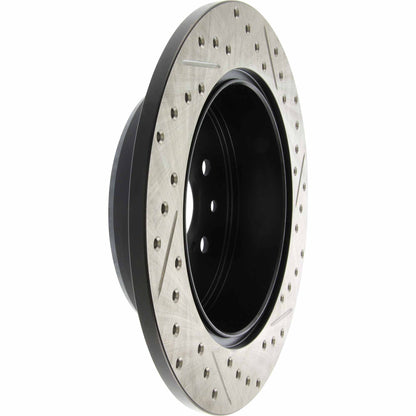 StopTech Sport Drilled/Slotted Brake Rotor; Rear Right