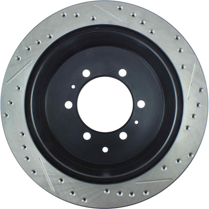 StopTech Sport Cryo Drilled/Slotted Brake Rotor; Rear Right