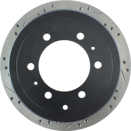 StopTech Sport Cryo Drilled/Slotted Brake Rotor; Rear Right