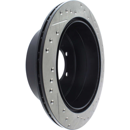 StopTech Sport Cryo Drilled/Slotted Brake Rotor; Rear Right