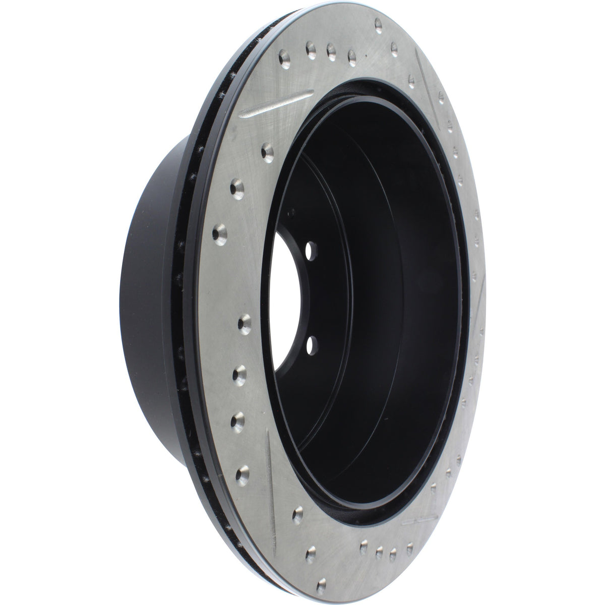StopTech Sport Cryo Drilled/Slotted Brake Rotor; Rear Right