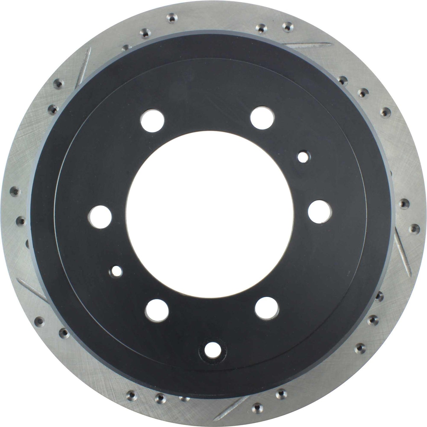 StopTech Sport Drilled/Slotted Brake Rotor; Rear Right