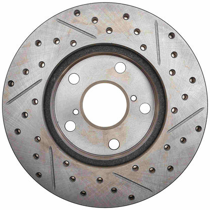 StopTech Slotted & Drilled Sport Brake Rotor 127.44095L