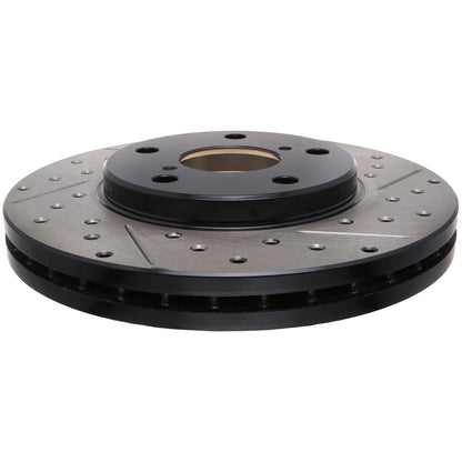 StopTech Slotted & Drilled Sport Brake Rotor 127.44095R
