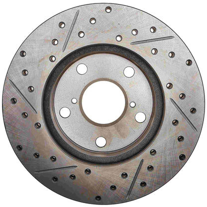 StopTech Slotted & Drilled Sport Brake Rotor 127.44095R