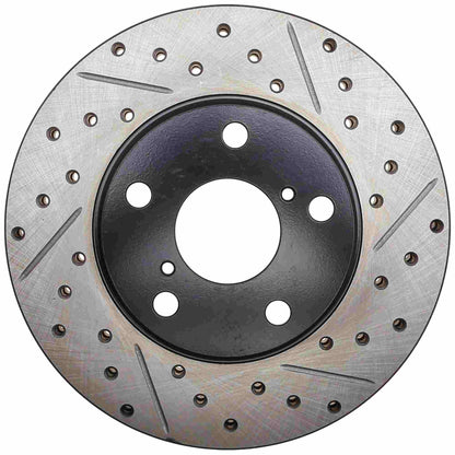 StopTech Slotted & Drilled Sport Brake Rotor 127.44095R