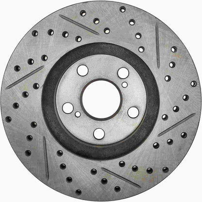 StopTech Slotted & Drilled Sport Brake Rotor 127.44099R