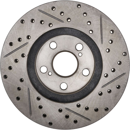 StopTech Slotted & Drilled Sport Brake Rotor 127.44099R