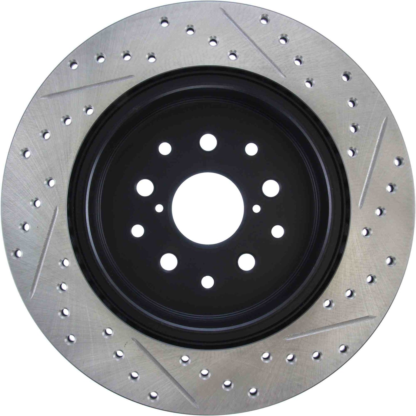 StopTech Sport Cryo Drilled/Slotted Brake Rotor; Rear Right