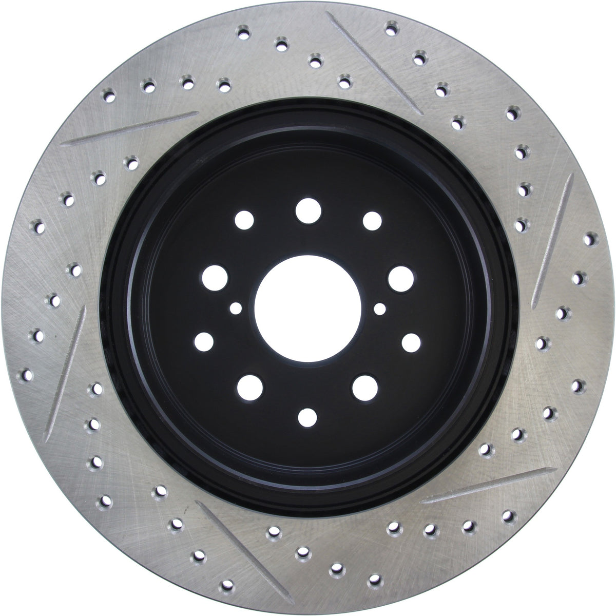 StopTech Sport Cryo Drilled/Slotted Brake Rotor; Rear Right