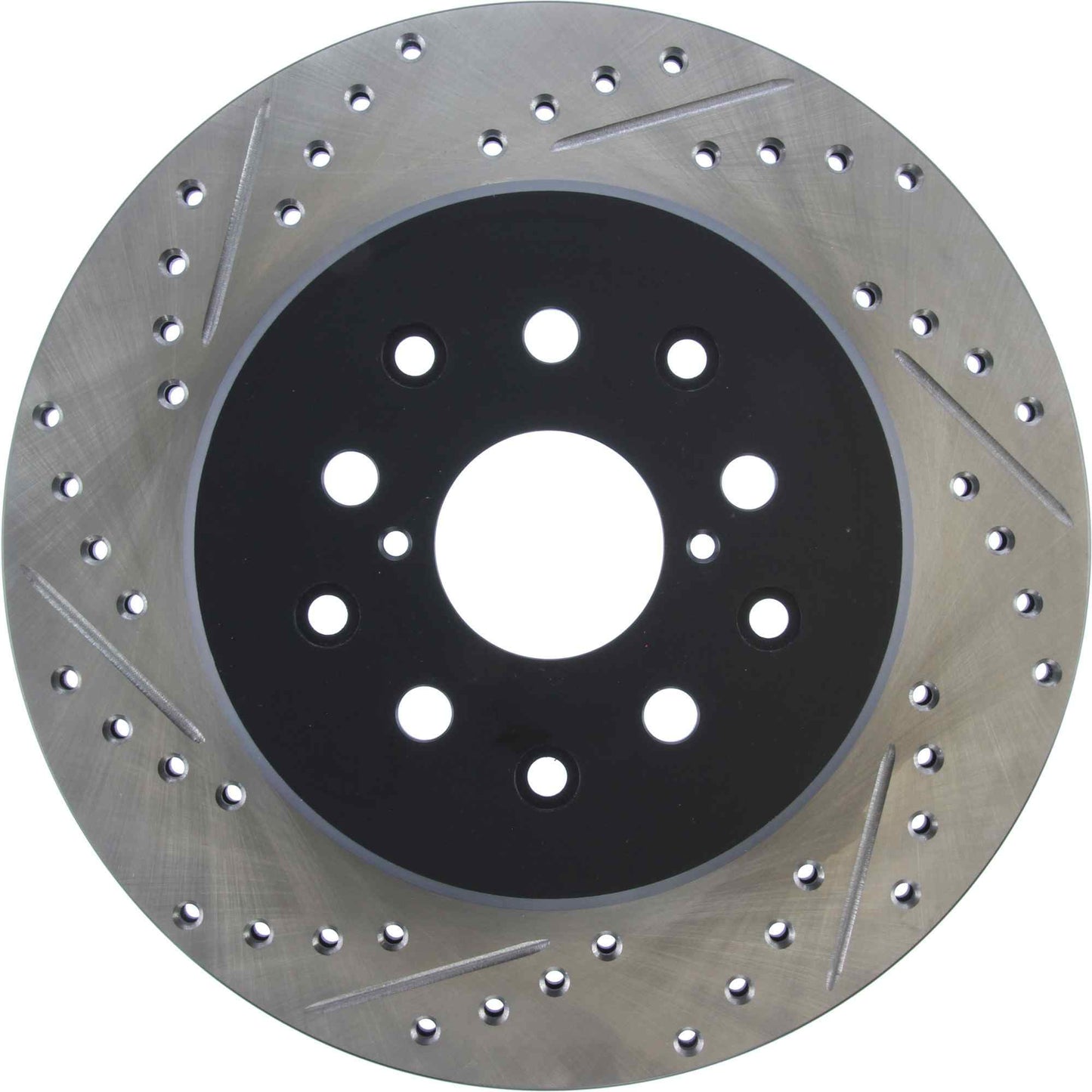 StopTech Sport Drilled/Slotted Brake Rotor; Rear Right