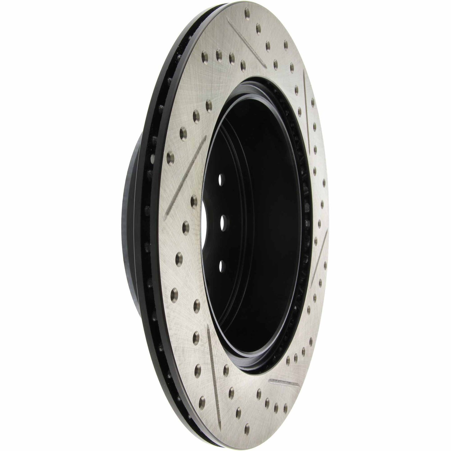 StopTech Sport Drilled/Slotted Brake Rotor; Rear Right