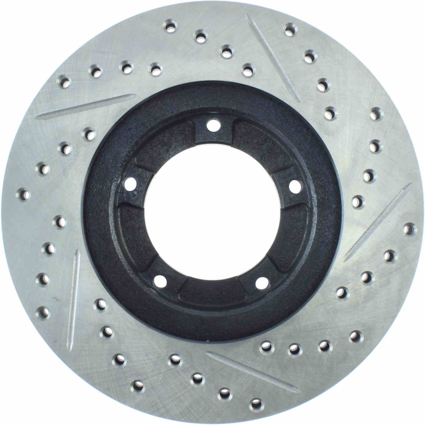 StopTech  Sport Drilled/Slotted Brake Rotor; Front Right