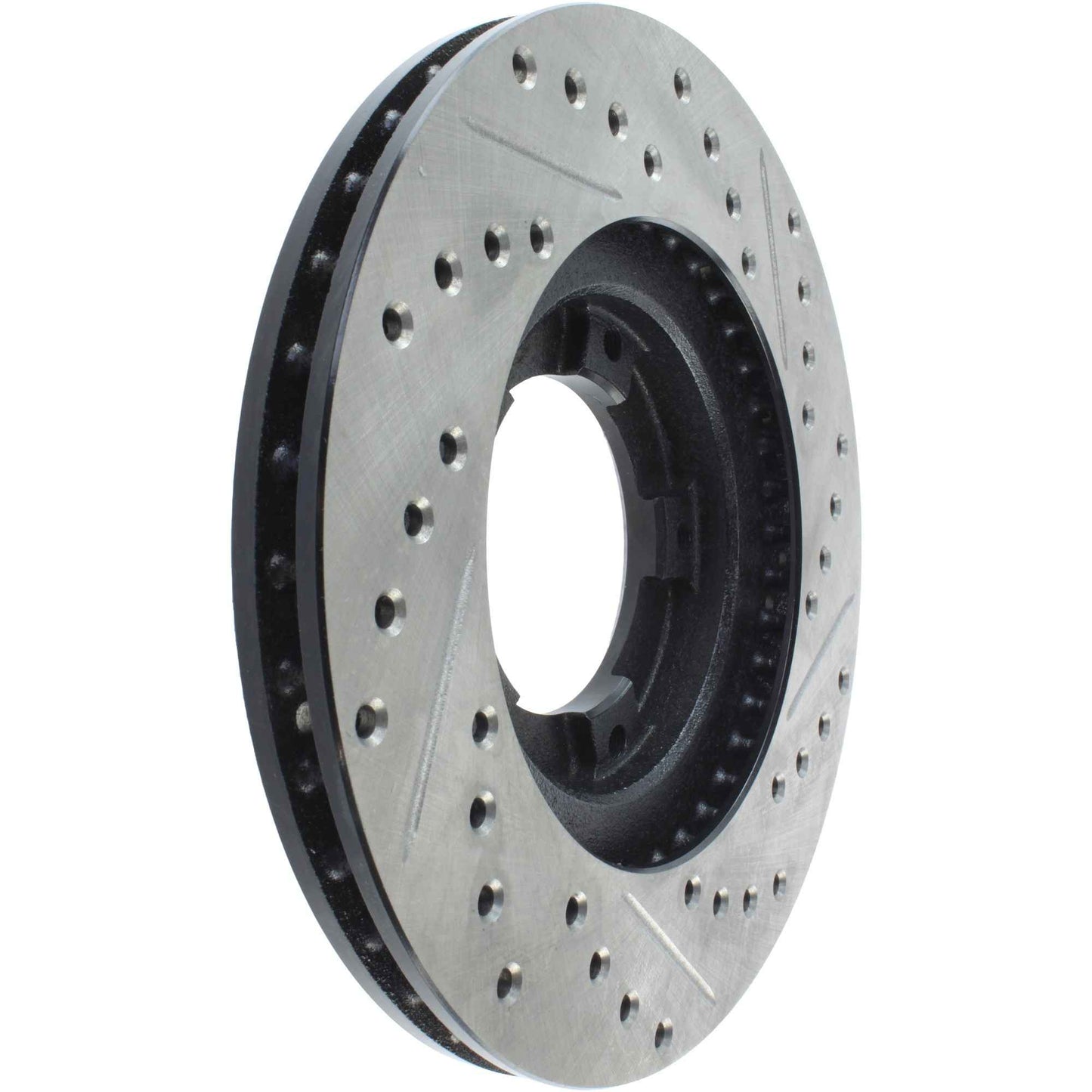 StopTech  Sport Drilled/Slotted Brake Rotor; Front Right