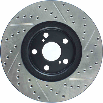 StopTech Sport Drilled & Slotted Brake Rotor Front Right 127.44114R