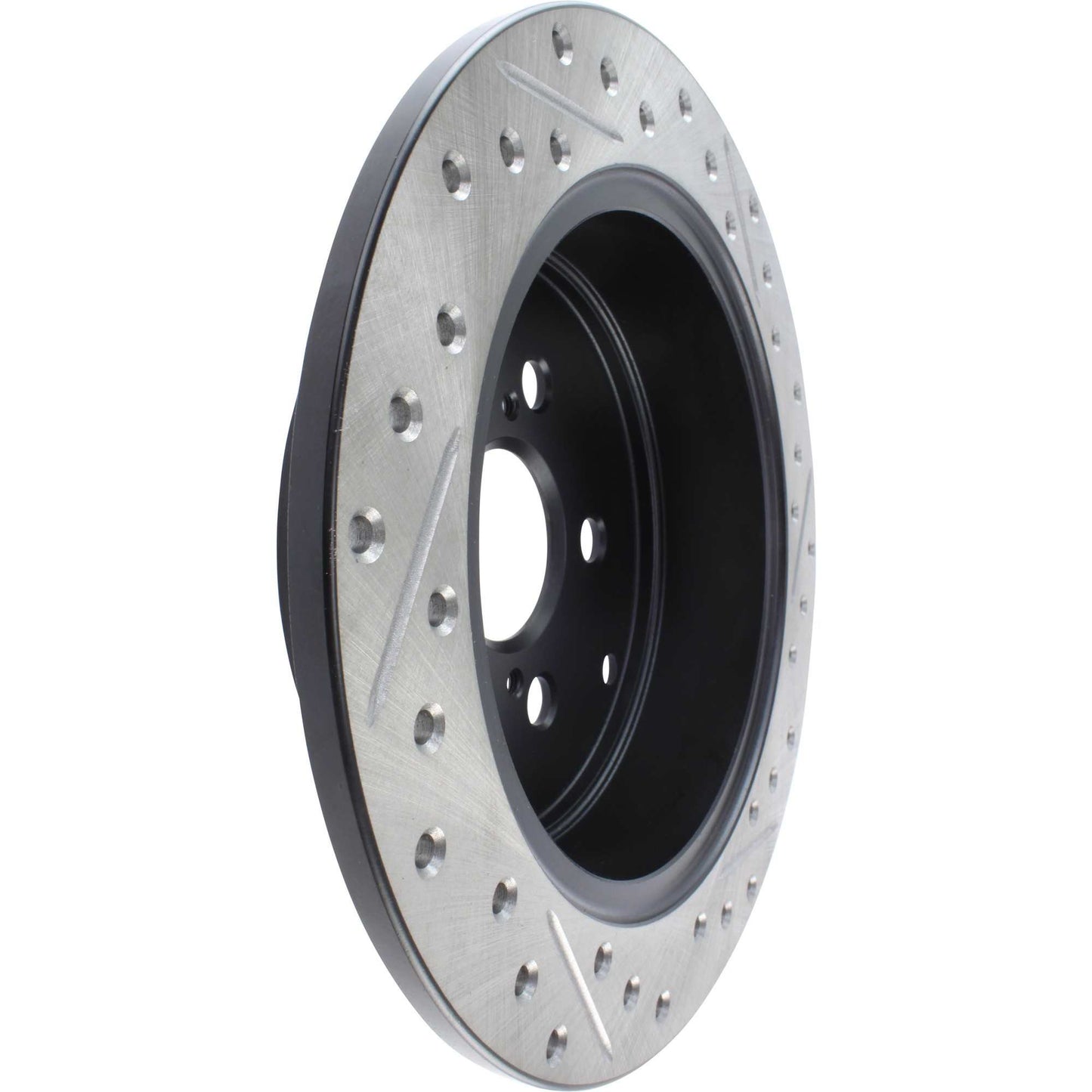 StopTech Sport Cryo Drilled/Slotted Brake Rotor; Rear Right