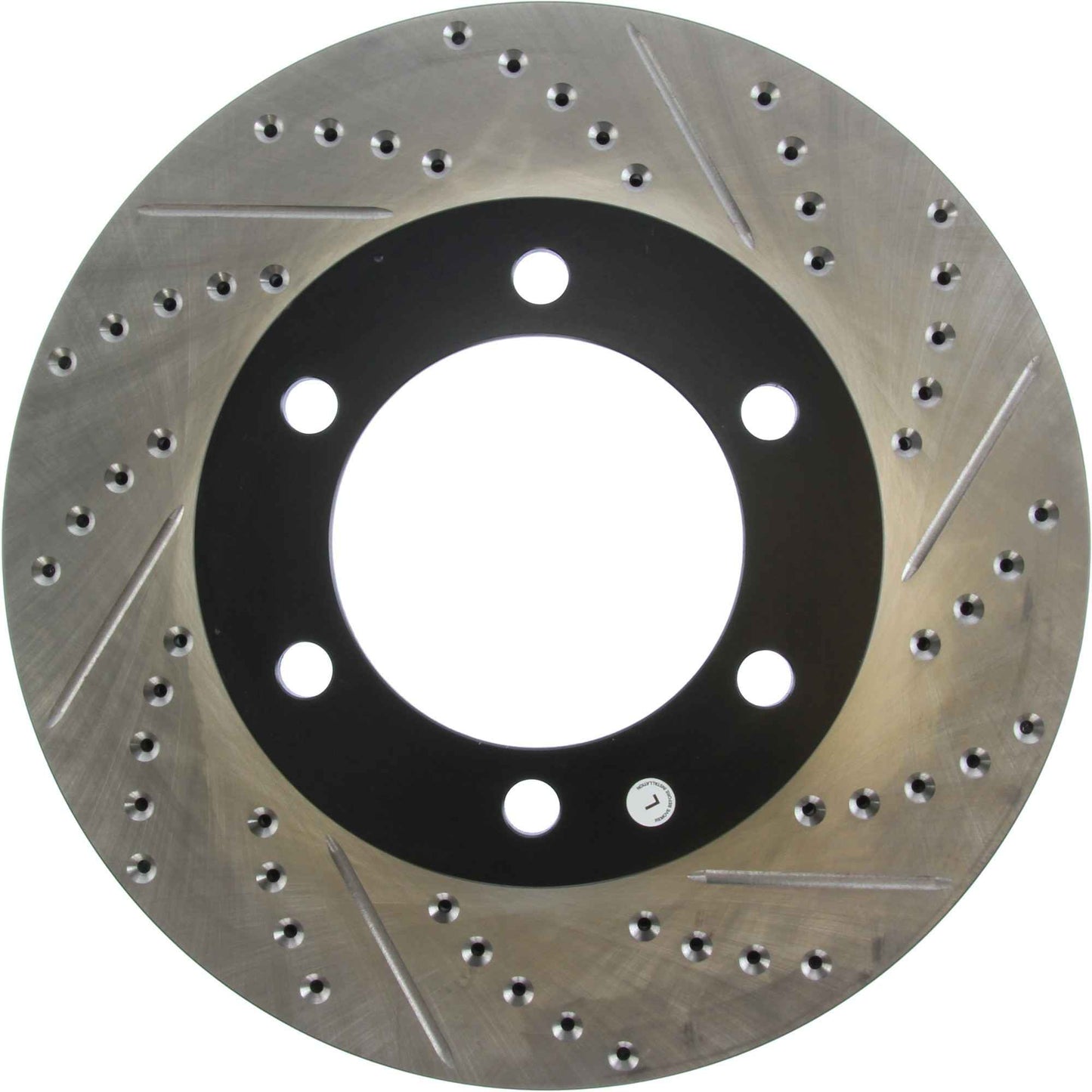 StopTech  Sport Drilled/Slotted Brake Rotor; Front Left