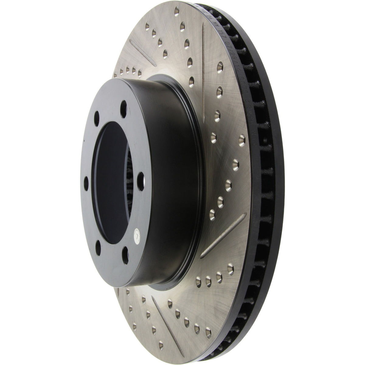 StopTech  Sport Drilled/Slotted Brake Rotor; Front Left