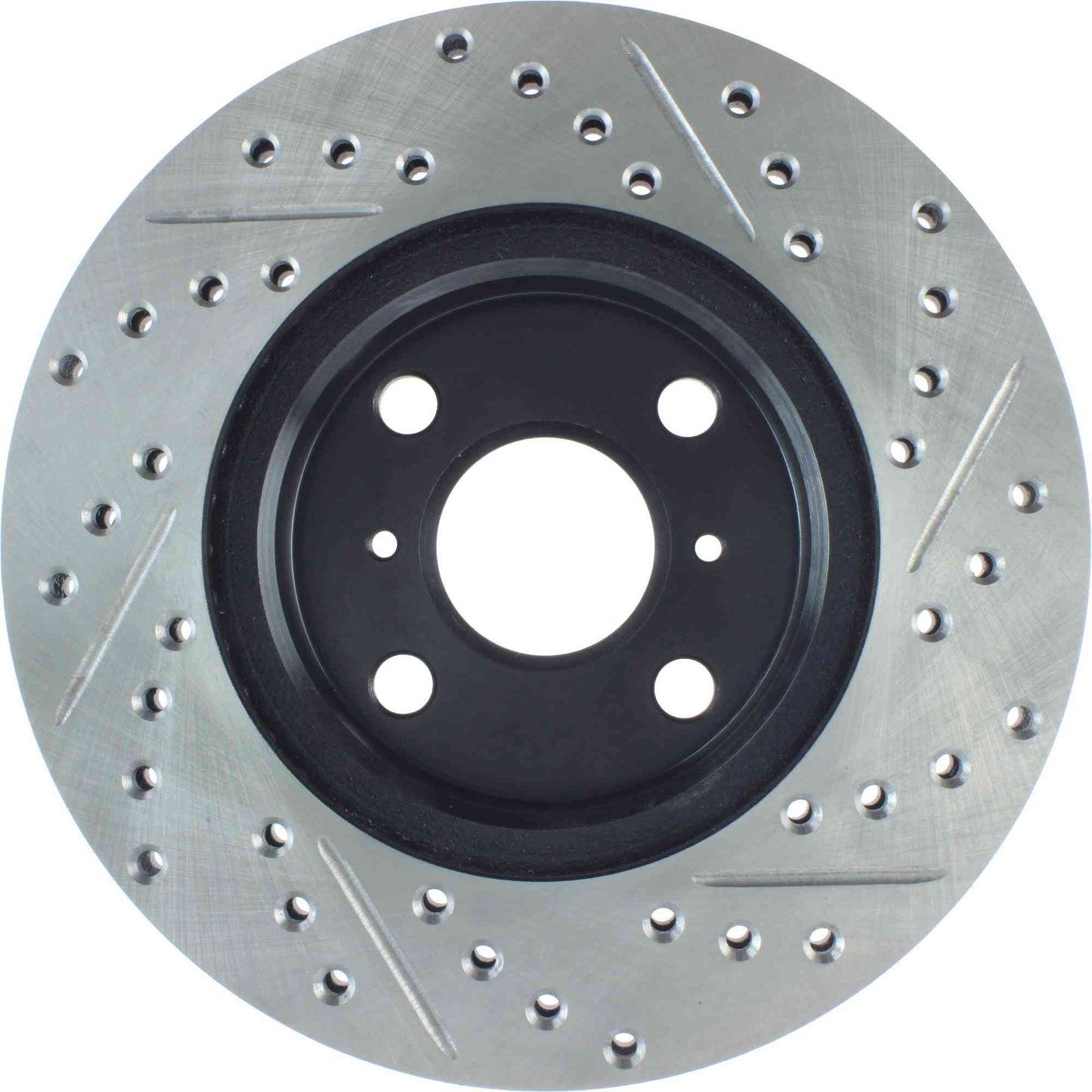 StopTech  Sport Drilled/Slotted Brake Rotor; Front Left