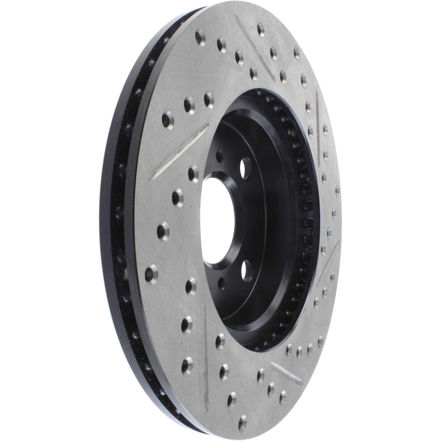 StopTech  Sport Drilled/Slotted Brake Rotor; Front Left