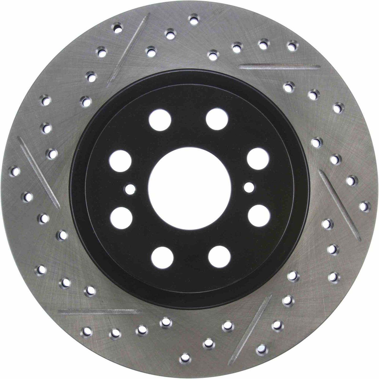StopTech Sport Drilled/Slotted Brake Rotor; Rear Right