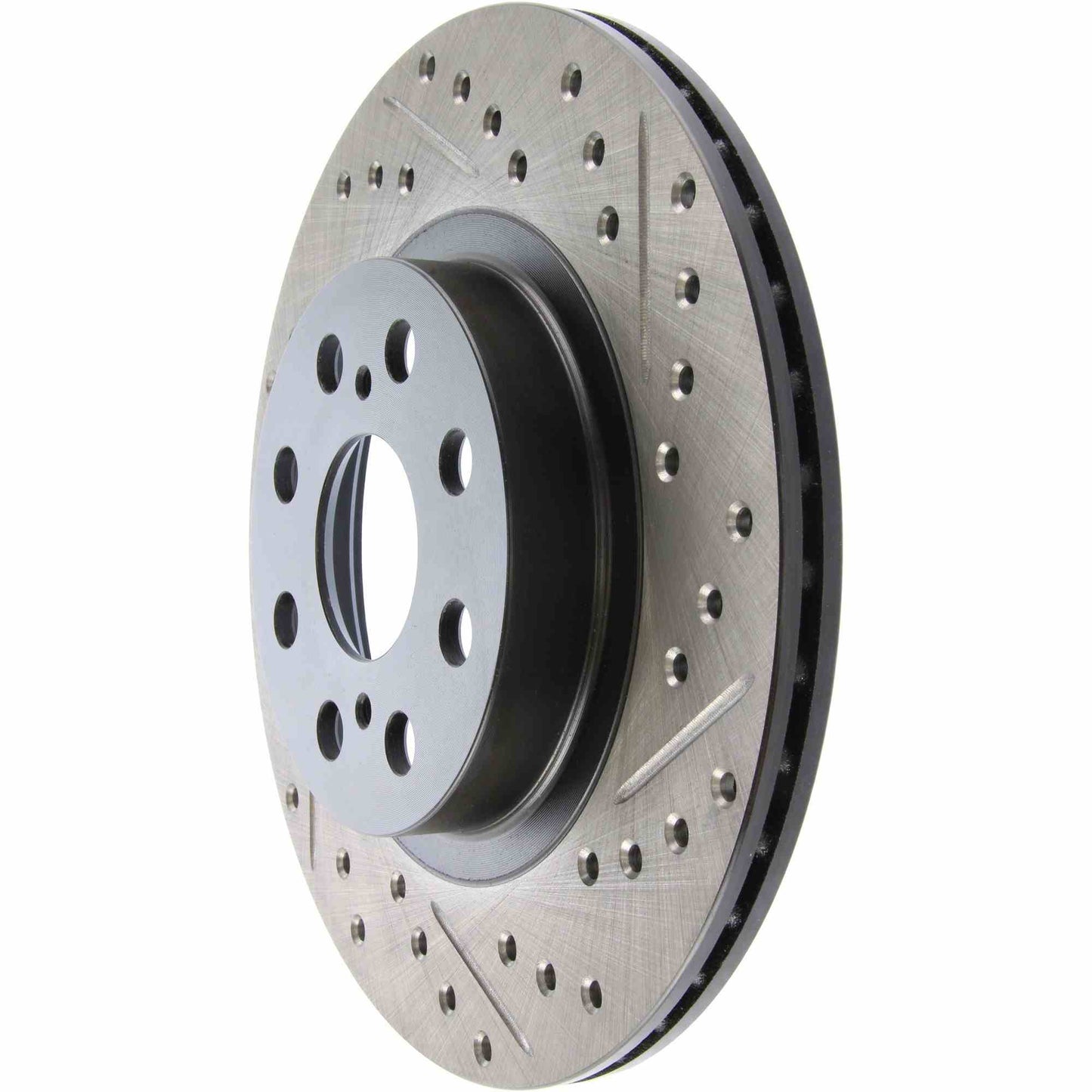 StopTech Sport Drilled/Slotted Brake Rotor; Rear Right