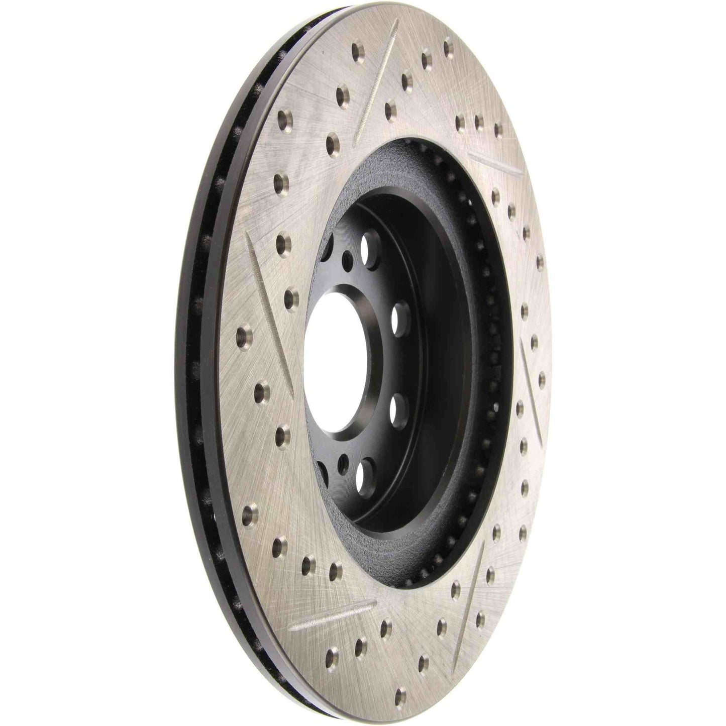 StopTech Sport Drilled/Slotted Brake Rotor; Rear Right