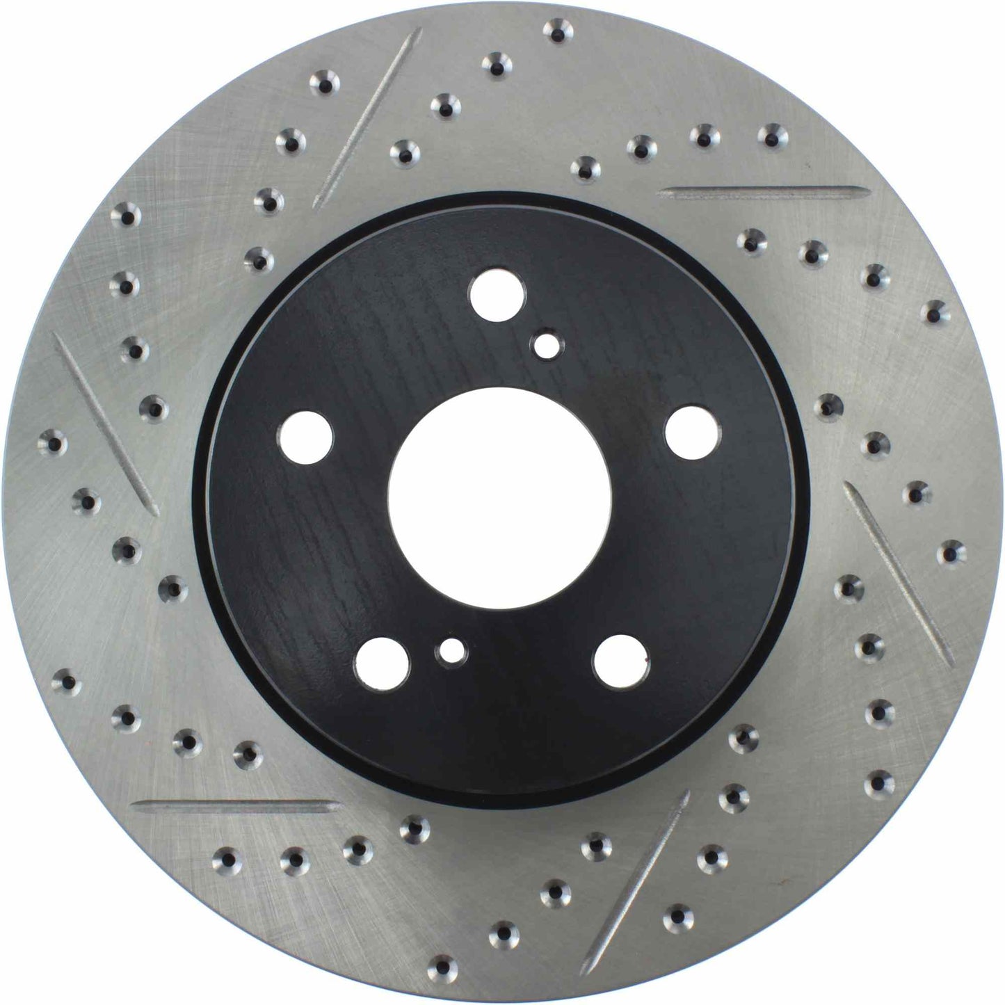 StopTech  Sport Drilled/Slotted Brake Rotor; Front Right