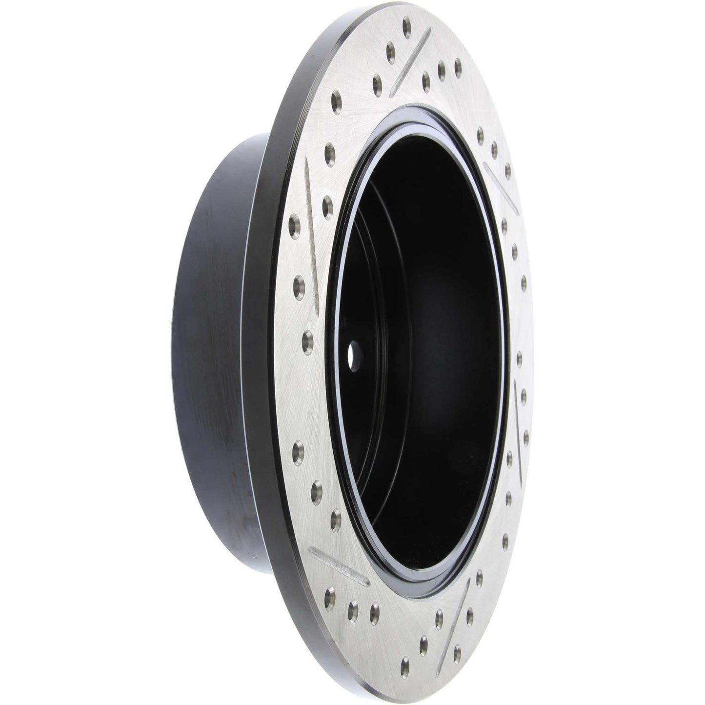 StopTech Sport Drilled/Slotted Brake Rotor; Rear Left