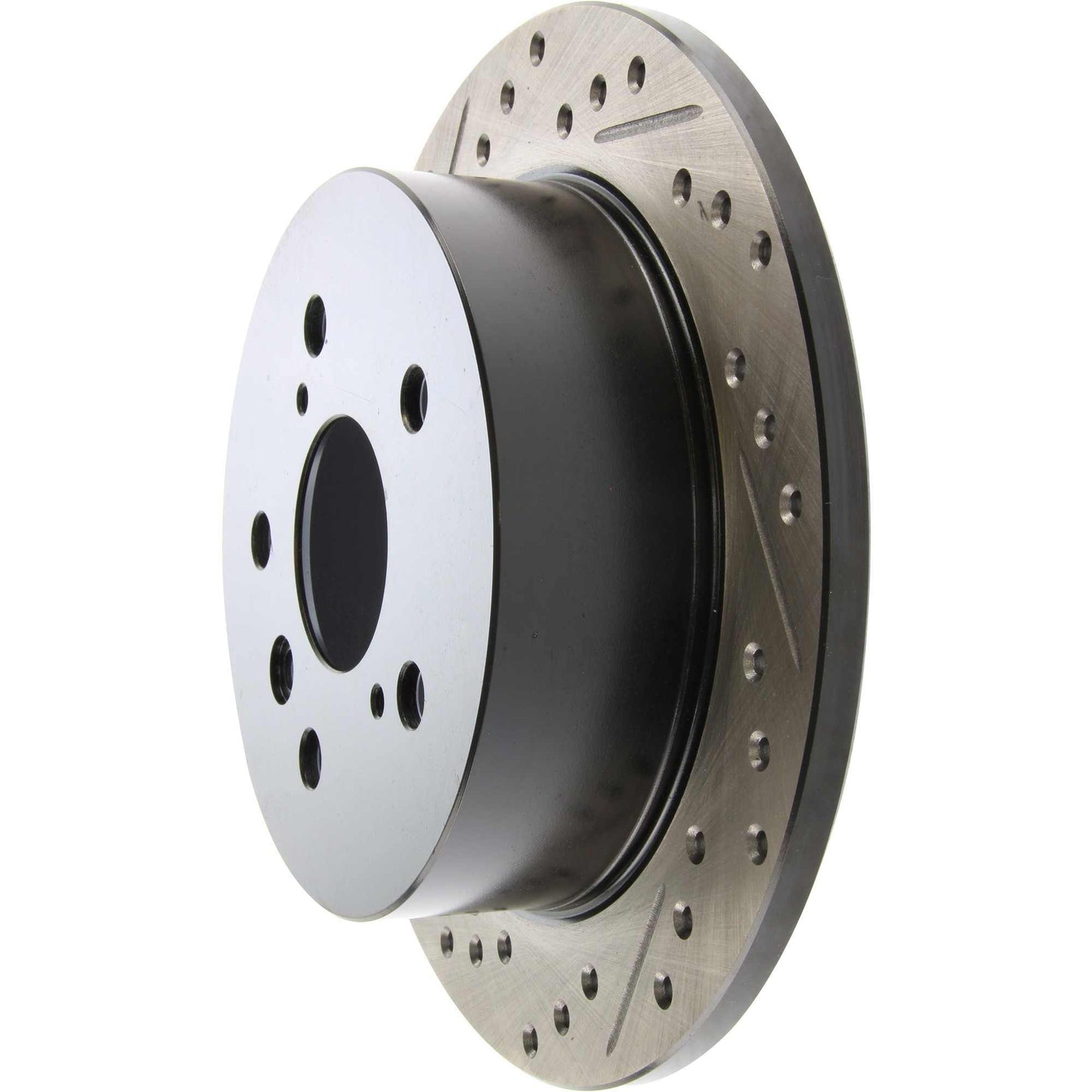 StopTech Sport Drilled/Slotted Brake Rotor; Rear Right
