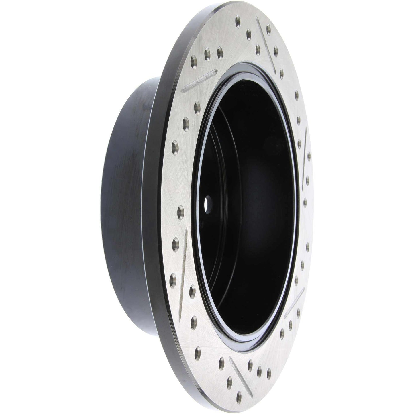StopTech Sport Drilled/Slotted Brake Rotor; Rear Right