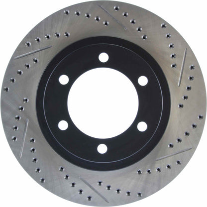 StopTech Sport Drilled & Slotted Brake Rotor Front Left 127.44127L